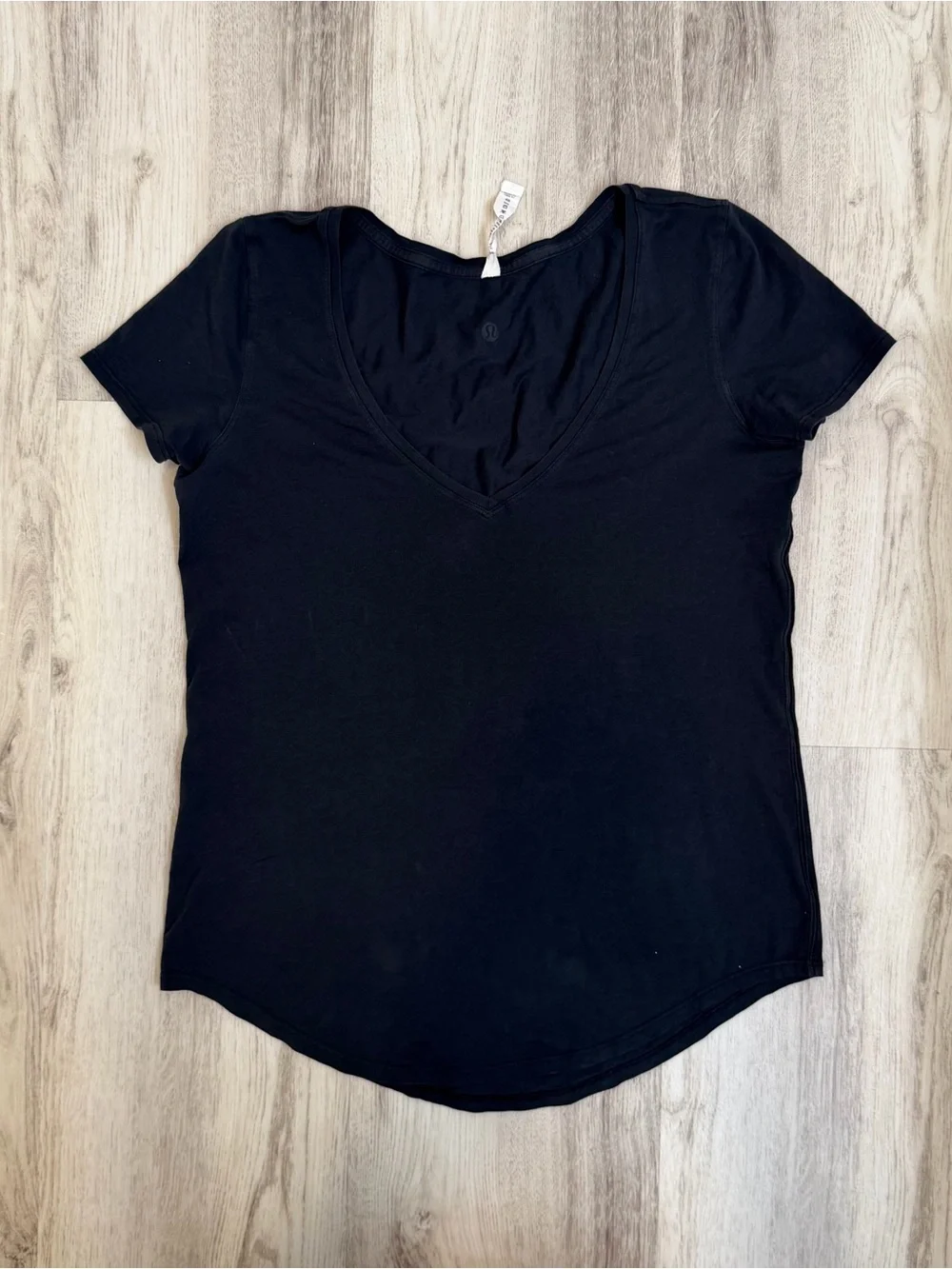 Lululemon Loose Casual T-Shirt Black Size 4